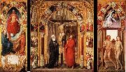 WEYDEN, Rogier van der Triptych of the Redemption Germany oil painting artist
